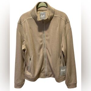 Buki Breckenridge Full-Zip Sweatshirt Camel size L